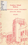 Graduate Bulletin & Catalog | 1972-1973 by Jacksonville State University