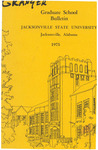 Graduate Bulletin & Catalog | 1975 by Jacksonville State University