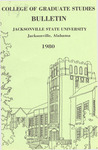 Graduate Bulletin & Catalog | 1980 by Jacksonville State University