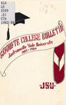 Graduate Bulletin & Catalog | 1982-1984 by Jacksonville State University