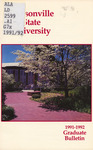 Graduate Bulletin & Catalog | 1991-1992 by Jacksonville State University