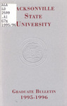 Graduate Bulletin & Catalog | 1995-1996 by Jacksonville State University