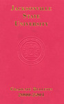 Graduate Bulletin & Catalog | 2000-2001 by Jacksonville State University