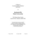 Graduate Bulletin | 2009-2010 by Jacksonville State University