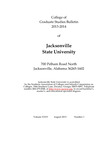 Graduate Bulletin | 2013-2014 by Jacksonville State University
