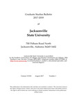 Graduate Bulletin | 2017-2018 by Jacksonville State University