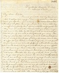 Correspondence | Letter from Lucinda Greer to Mary Caldwell, December 1849 by Lucinda Greer