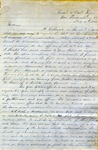Correspondence | Civil War letter from John Henry Caldwell to Lt. W.A. McMillin et al., May 1863 by John Henry Caldwell