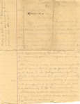 Correspondence | Letter from John Henry Caldwell to T.D. Samford, June 1901