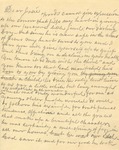 Correspondence | Letter from Mary Caldwell to Josie Lay, May 1912 by Mary Caldwell