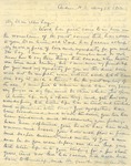 Correspondence | Letter from R.R. Harris to Josie Lay, May 1912 by R.R. Harris