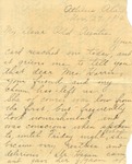 Correspondence | Letter from Mary Caldwell to Old Auntie, November 1912