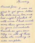 Correspondence | Letter from Mary to Josie Lay, 1919