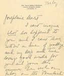 Correspondence | Letter from Mrs. Oscar DeWolf Randolph to Josephine Lay, June 1932