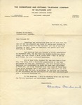 Correspondence | Letter from Charles Bondurant to Col. Ed Caldwell, September 1936