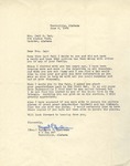 Correspondence | Letter from Margaret Sparkman to Mrs. Lay, June 1962 by Margaret Sparkman
