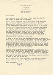 Correspondence | Letter from Margaret Fraser Sparkman to Josie Lay, May 1963 by Margaret Sparkman