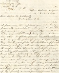 Correspondence | Letter from J.B. Allen to John Henry Caldwell, March 1876