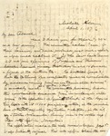 Correspondence | Letter from Frederick Bromberg to John Henry Caldwell, April 1876