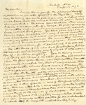 Correspondence | Letter from Frederick Bromberg to Charles Pillsbury, April 1876 by Frederick Bromberg