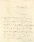 Correspondence | Letter from C.L. White to John Henry Caldwell, April 1876 by C.L. White