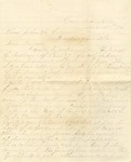 Correspondence | Letter from A.L. Woodliff to John Henry Caldwell, December 1876