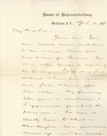Correspondence | Letter from Sam Mondale to John Henry Caldwell, April 1878
