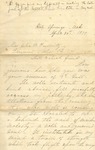 Correspondence | Letter from H.N.D. to Julia Poellnitz, April 1877