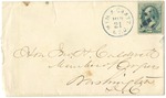 Correspondence | Envelope addressed to John Henry Caldwell, March, c.1800s