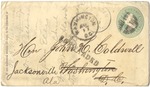 Correspondence | Envelope addressed to John Henry Caldwell, August, c.1800s
