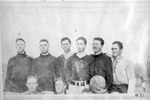 1916 MCHS Basketball Team Members by unknown