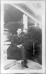 Dasinger Family Members, Circa 1930s Male Individual Seated on Step Railing by unknown