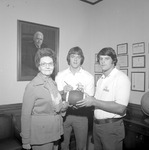 Signed Football Presented to Mrs. Ernest Stone Upon Retirement 1 by Opal R. Lovett