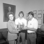 Signed Football Presented to Mrs. Ernest Stone Upon Retirement 2 by Opal R. Lovett