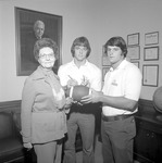 Signed Football Presented to Mrs. Ernest Stone Upon Retirement 3 by Opal R. Lovett