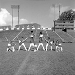 1975-1976 Cheerleaders 4 by Opal R. Lovett