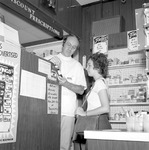 Student Visits Drugstore, 1975-1976 Scene 1 by Opal R. Lovett
