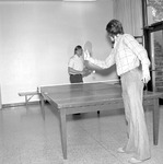 Students Playing Pool, 1975-1976 Campus Scene 4 by Opal R. Lovett