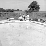 Students at Table Beside Swimming Pool, 1975-1976 Scenes 1 by Opal R. Lovett