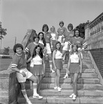 1975-1976 Football Cheerleaders 6 by Opal R. Lovett