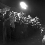 Pep Rally in Stadium, 1975 Scenes 5 by Opal R. Lovett