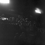 Pep Rally in Stadium, 1975 Scenes 20 by Opal R. Lovett