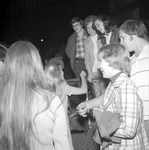 Pep Rally in Stadium, 1975 Scenes 26 by Opal R. Lovett