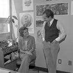 Carolyn B. Dunaway and Daryl White, 1975-1976 Sociology Faculty 1 by Opal R. Lovett