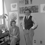 Carolyn B. Dunaway and Daryl White, 1975-1976 Sociology Faculty 2 by Opal R. Lovett