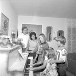 Piano, 1975-1976 Mimosa Themes 1 by Opal R. Lovett