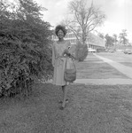 Student Outside on Campus, 1975-1976 Mimosa Themes 2 by Opal R. Lovett