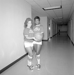 Ball Girls, 1975-1976 Basketball Publicity 1 by Opal R. Lovett