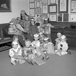 Nursery School Students Visit President's Office, 1976 Halloween 8 by Opal R. Lovett