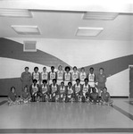 1976-1977 Men's Basketball Team with Coaches and Managers 1 by Opal R. Lovett